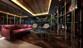 レーベン万世町　ラウンジ完成予想図