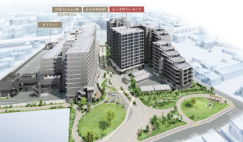 京王多摩川ハモンズ　外観完成予想図2