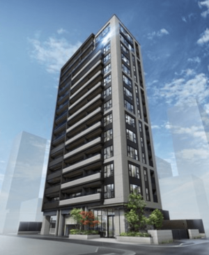 （仮称）ローレルコート久屋大通公園　外観完成予想図