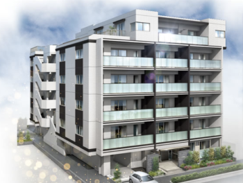 エクセレントシティ船堀IV レシェンテ　外観完成予想CG