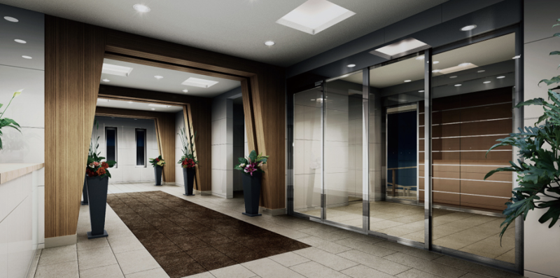 ファイル:エンブルレジデンス藤枝駅南 エントランス完成予想CG.png