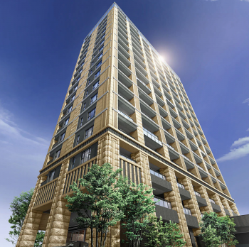 グランドヒルズ南青山 外観完成予想CG1