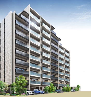 パークホームズ吹上　外観完成予想CG