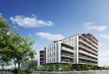 ライオンズ青砥レジデンス　外観完成予想図