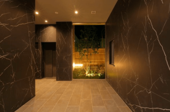 カルティア 八田ステーションフロント　エントランス（2022年3月撮影）