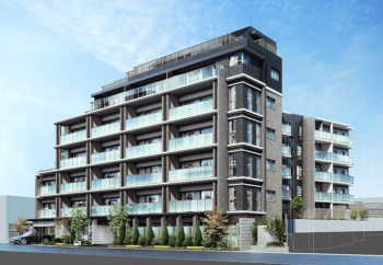 クレヴィア西馬込　外観完成予想図