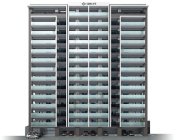 サンライフ戸畑センターステージII　外観完成予想図2