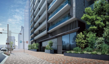 プラウド渋谷本町 エントランスアプローチ完成予想CG