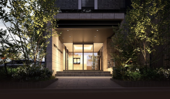 プレサンス レイズ 茶屋ヶ坂　エントエランスアプローチ完成予想図