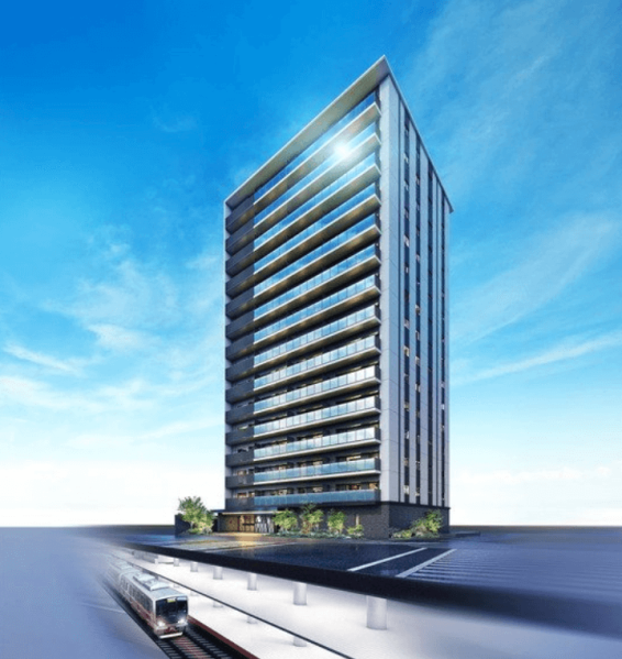 ファイル:（仮称）福島区駅直上プロジェクト 外観完成予想図.png