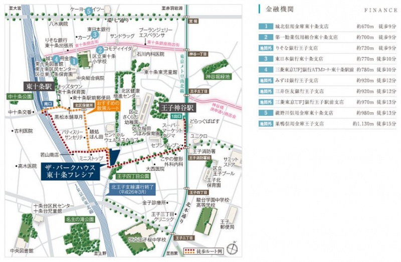 ファイル:ザ・パークハウス 東十条フレシア金融機関.JPG