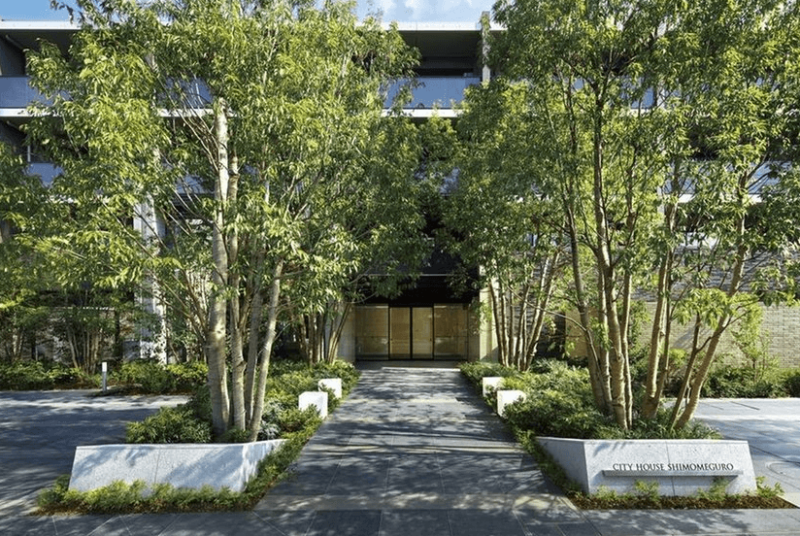 ファイル:シティハウス下目黒 エントエランスアプローチ.png