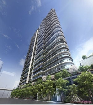 プラウドタワー赤羽　外観完成予想図1