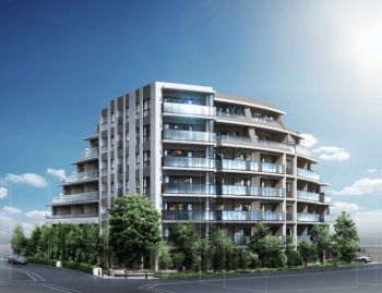 プラウド千歳烏山アベニュー　外観完成予想図