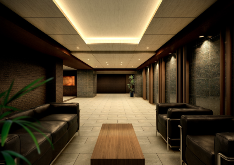 ファイル:プレシス東京三ノ輪 エントランスホール完成予想CG.png