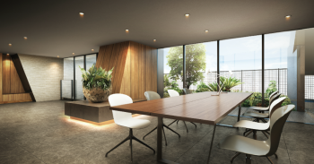 プレディア鵠沼橘ローレルコート　ポートラウンジ完成予想CG