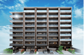 グランクレア一宮　外観完成予想図