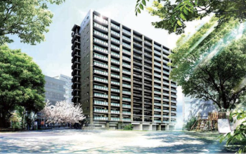 サンメゾン春日原　外観完成予想CG