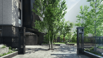 ザ・パークハウス 代々木大山　エントランス完成予想図