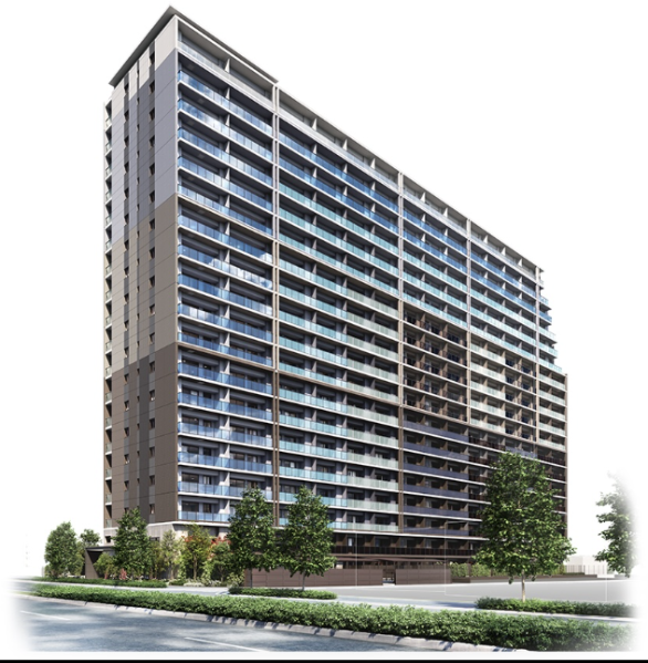 ファイル:ハイムスイート高崎 ザ・レジデンス 外観完成予想CG.png