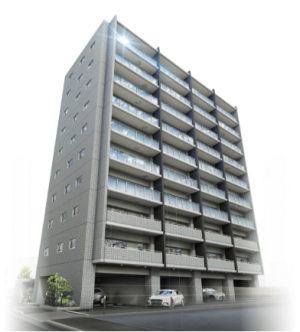 ファミリアーレ熱田神宮公園　外観完成予想図