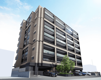 ファーネスト上之園レジデンス　外観完成予想図