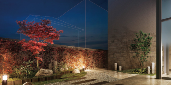 アトラス和歌山 汀公園　坪庭完成予想CG