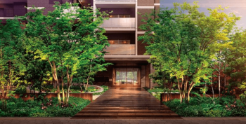 カサーレ ウエストゲートシティ　エントエランスアプローチ完成予想図