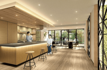 クラッシィハウス大宮植竹町　テラスキッチン完成予想図