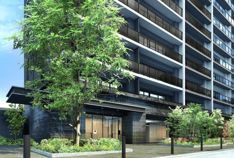 ファイル:シティテラス鶴見緑地公園 エントランスアプローチ完成予想CG1.png