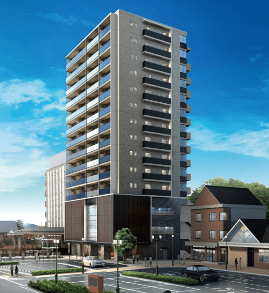 ファイル:シャリエ八日市駅前 外観完成予想図2.png