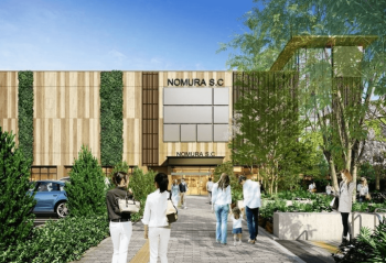 プラウド向ヶ丘遊園　商業施設完成予想図