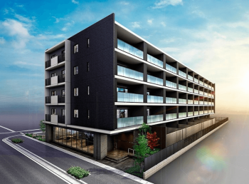 メイツ中小田井 エアリーテラス　外観完成予想図