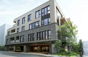 THE SANMAISON(ザ・サンメゾン) 白金台　外観完成予想CG1