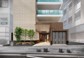 エヌヴィ六甲桜口町　エントエランスアプローチ完成予想図