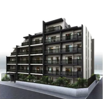 オープンレジデンシア和光フロント　外観完成予想図