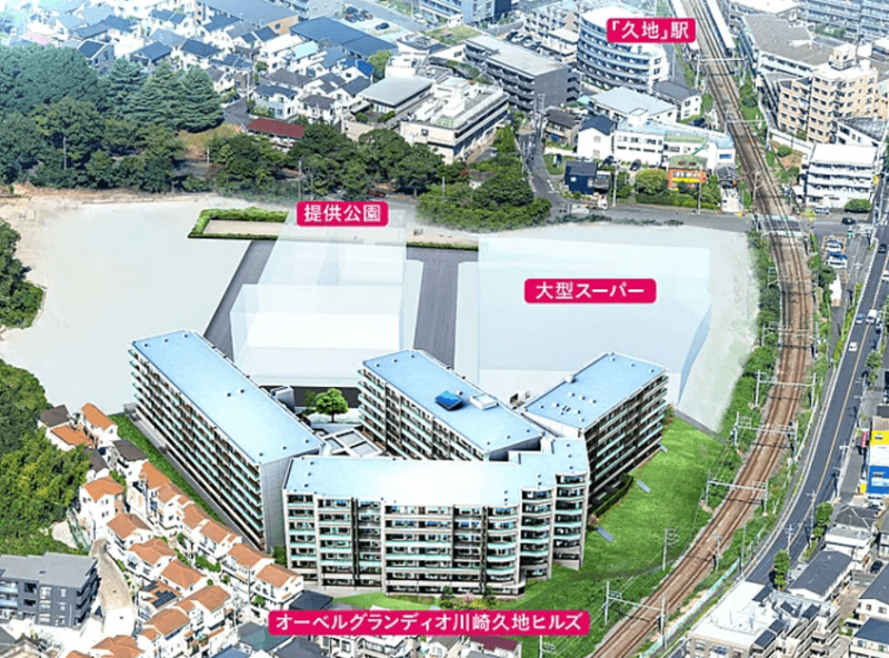 ファイル:オーベルグランディオ川崎久地ヒルズ 外観完成予想図2.png