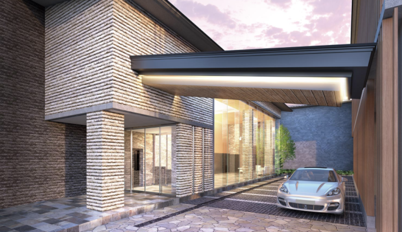 ファイル:カノン軽井沢南ヶ丘 エントランスアプローチ完成予想図.png