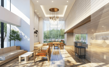 リビオシティ南砂町ステーションサイト　ウエルカムラウンジ完成予想図