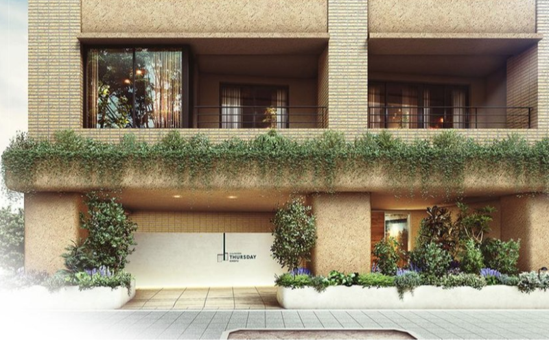 ファイル:リビオレゾン THURSDAY調布 エントランスアプローチ完成予想CG.png