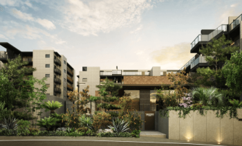 STANCE RESIDENCE 植物園外苑 TERRACE（仮称）　外観完成予想図