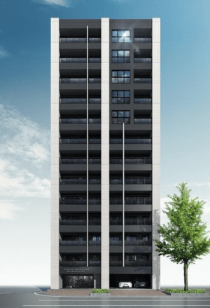 アクロス大濠公園プレミアフォート　外観完成予想図2