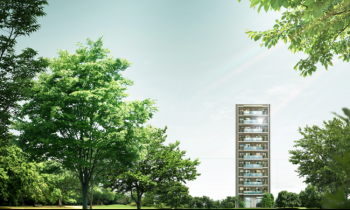 デュオヴェール大濠公園CLASS　外観完成予想図