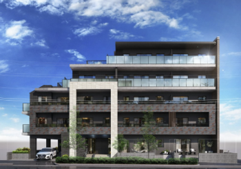 ファインスクェア大和　外観完成予想図1