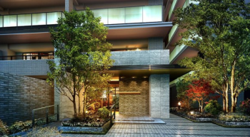 プラウド川崎ガーデンテラス　エントランス完成予想図