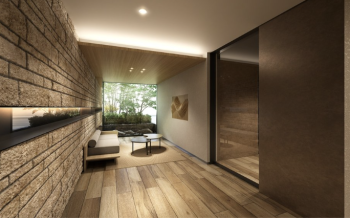 プラウド泉中央フロント　エントエランスホール完成予想図