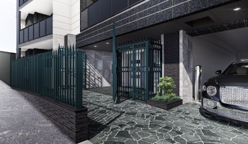 モントーレ大橋アヴァンティ　エントエランスアプローチ完成予想図