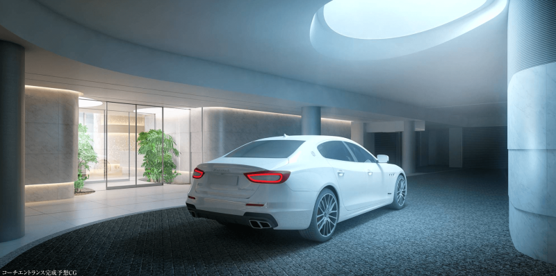 ファイル:THE COURT 神宮外苑 コーチエントランス完成予想CG.png