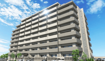 アルファスマート中野栄　外観完成予想図