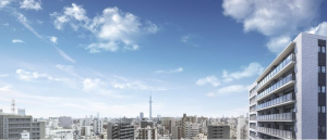 クレアホームズ　フラン東京三ノ輪　外観完成予想図2